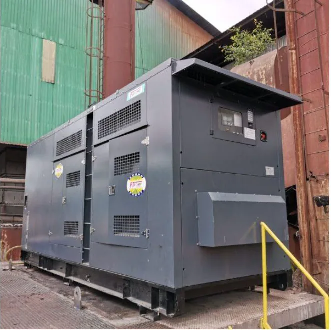 Synchronised generator systems at an industrial site
